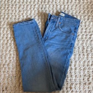 Madewell straight jeans